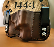 Load image into Gallery viewer, Smith and Wesson 642/J-Frame Revolver IWB LE Italian Leather Holster