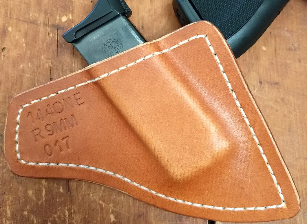 MPH Leather Minimalist Magazine Pocket Holster for Ruger LC9,LC9s,EC9 - GrabAnotherMag