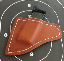Load image into Gallery viewer, MPH Leather Minimalist Magazine Pocket Holster for Ruger LC9,LC9s,EC9 - GrabAnotherMag