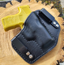 Load image into Gallery viewer, Sig Sauer P365 IWB Mini HD Black&amp;Tan Premium Leather Holster